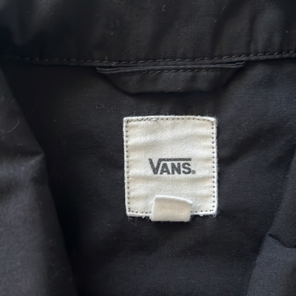 Vans Women Station Full Zip Jacket Black Size XS - Picture 6 of 6